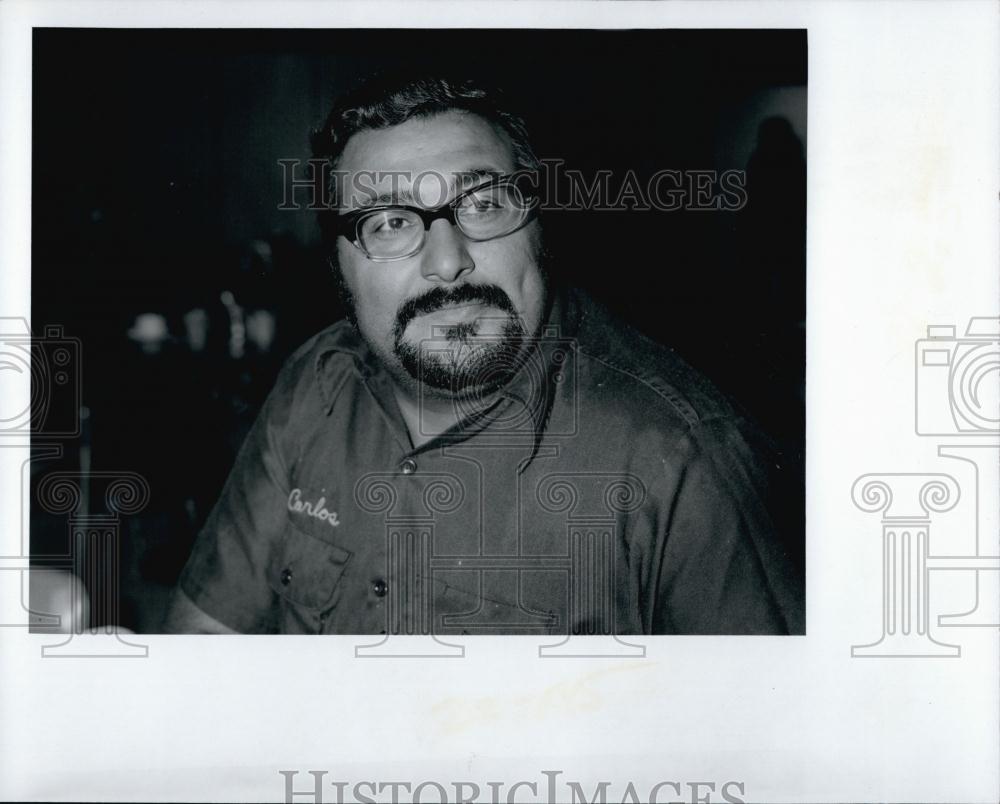 1975 Press Photo Carlos Ortiz - RSL69995 - Historic Images