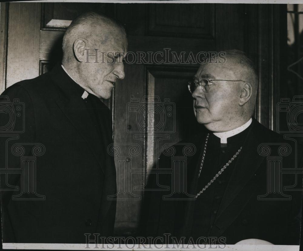 1959 Press Photo Cardinal Cushing &amp; Cardinal Spellman - RSL85885 - Historic Images