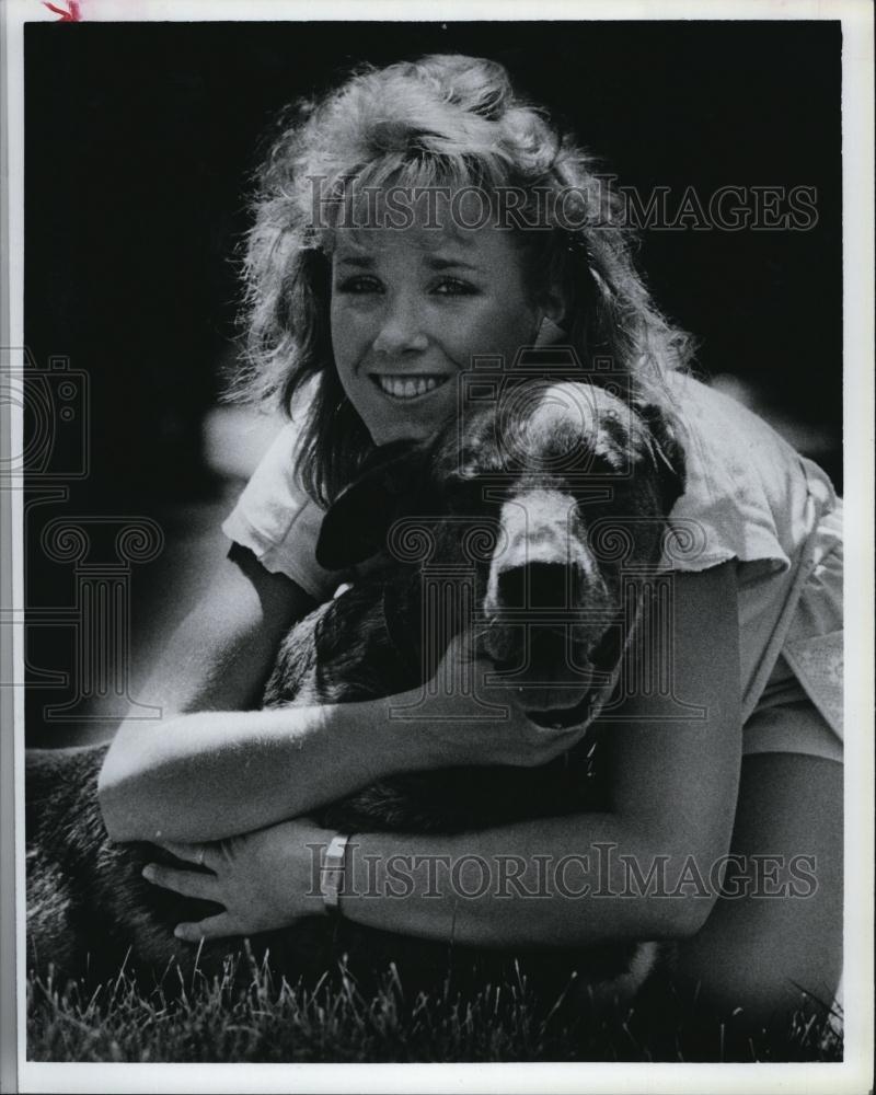 1984 Press Photo &quot;Miss Massachusetts United Teenager&quot;Diane Elizabeth Magrano - Historic Images