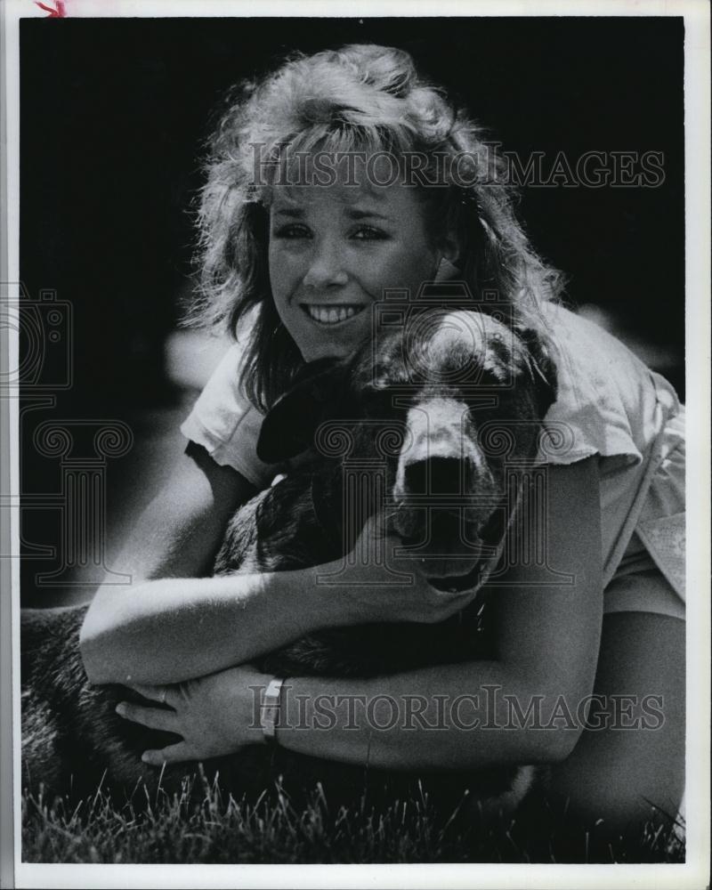 1984 Press Photo "Miss Massachusetts United Teenager"Diane Elizabeth Magrano - Historic Images