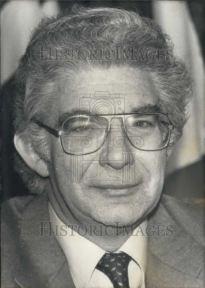 1955 Press Photo Belgian Party President Nilly De Clerco Portrait - Historic Images