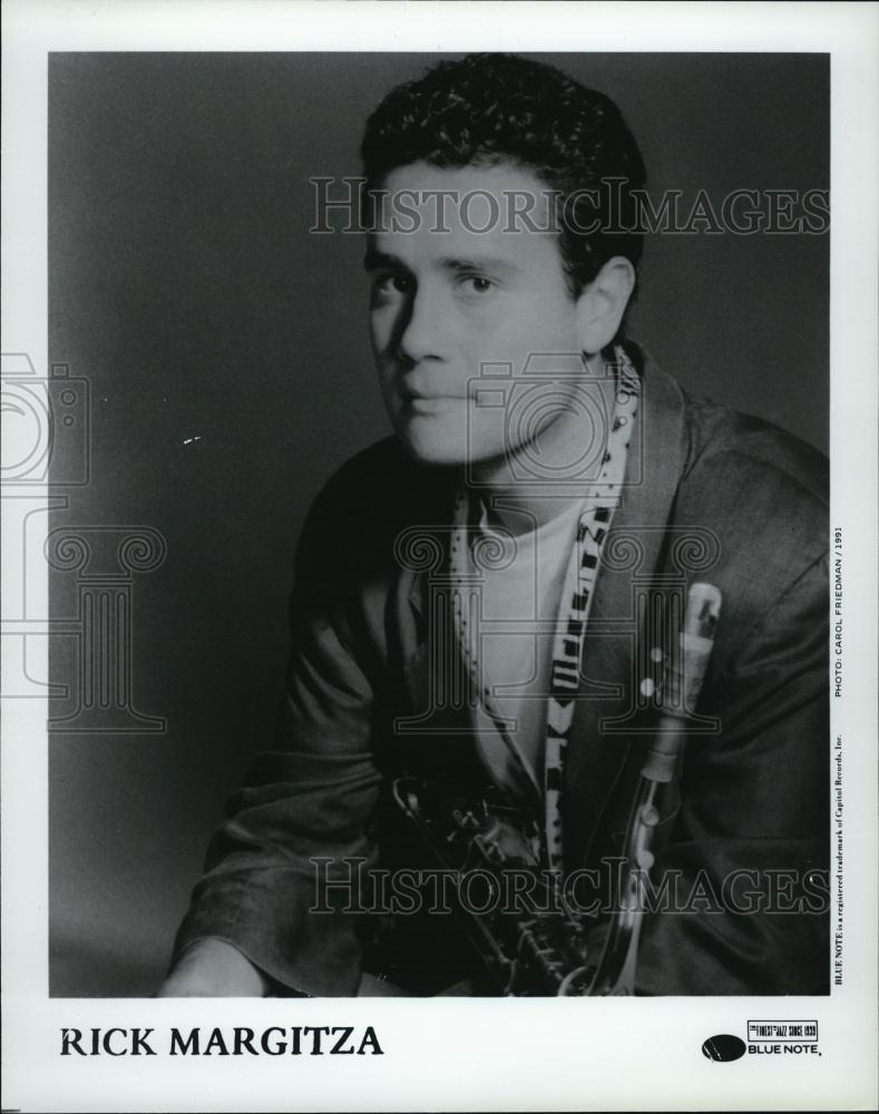 Press Photo Musician Rick Margitza posing for photo - RSL43407 - Historic Images