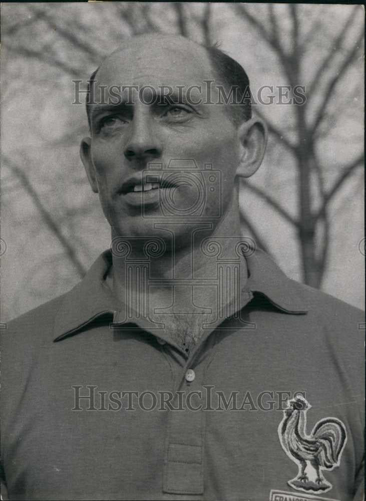 1959 Press Photo Selections Record Holder Roger Marche Portrait - Historic Images