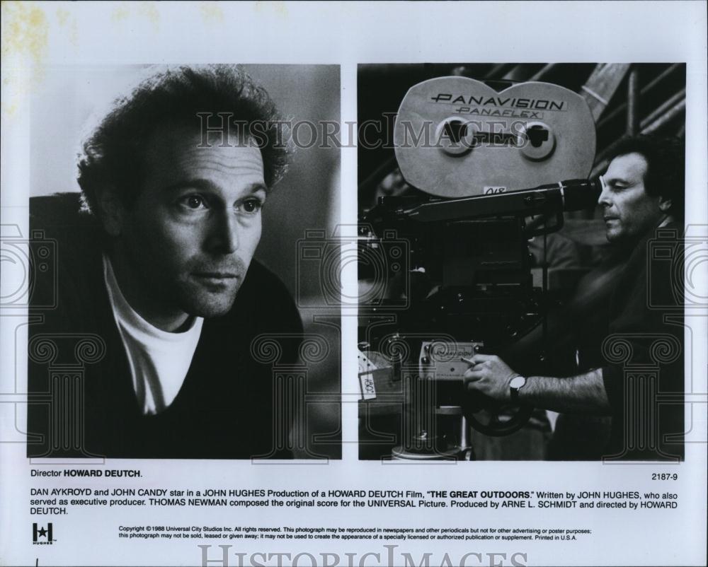 1988 Press Photo Howard Deutch Director "The Great Outdoors" - RSL88083 - Historic Images