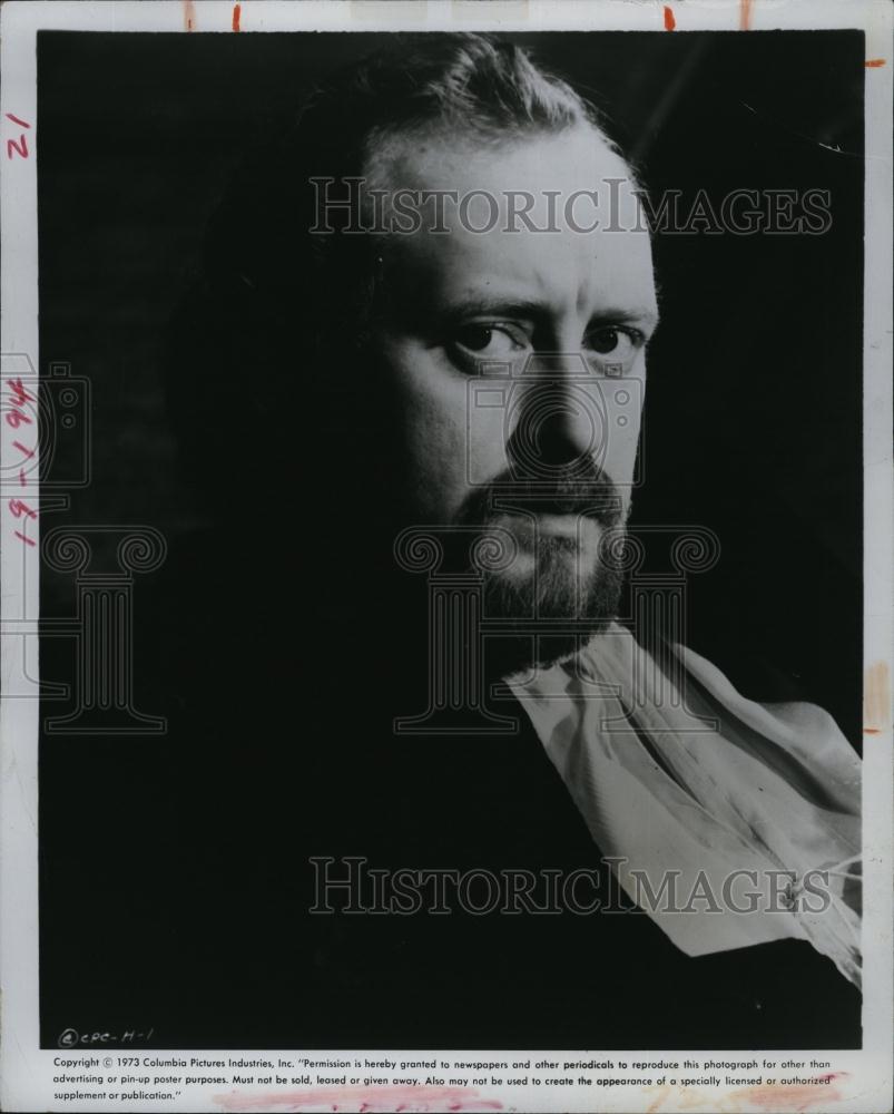 1973 Press Photo Actor Nicol Williamson Shakespeare Hamlet Movie - RSL93507 - Historic Images