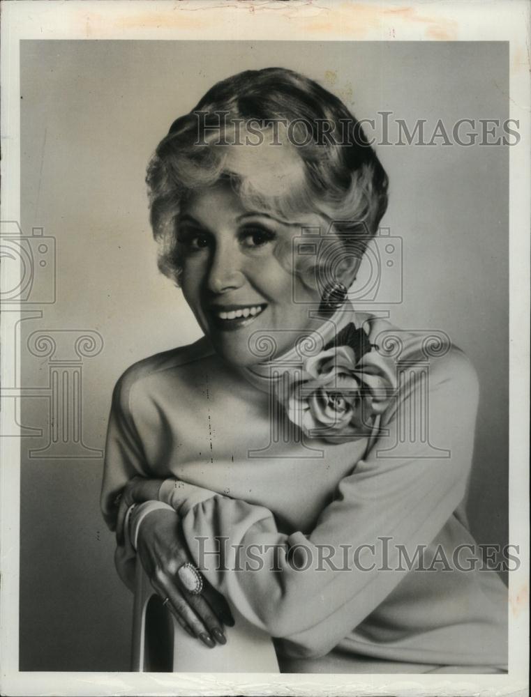 1975 Press Photo Columnist &amp; broadcaster Rona Barrett - RSL94005 - Historic Images