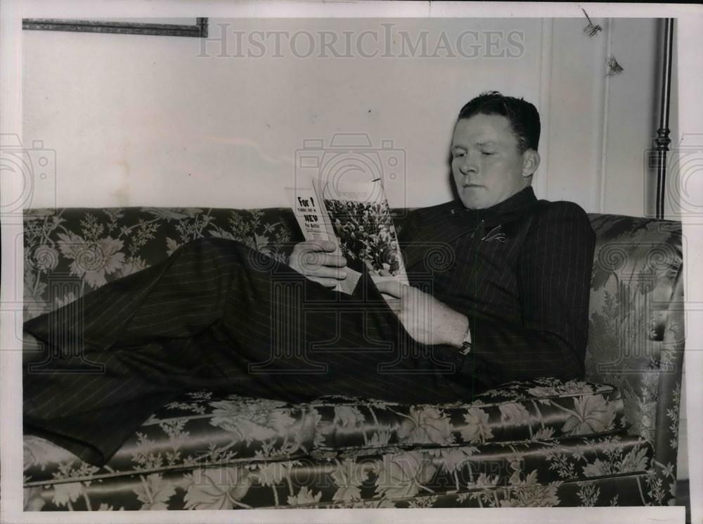 1937 Press Photo Spurgeon Chandler, New York Yankees - Historic Images