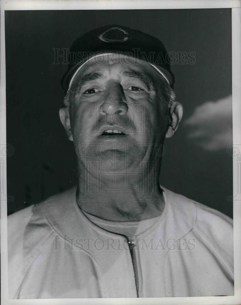 1951 Press Photo Chicago Cubs Frankie Frisch - Historic Images