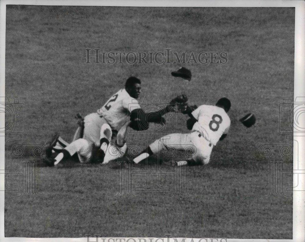 1965 Press Photo Tony Taylor, 2nd baseman, Johnny Briggs, Johnny Callison - Historic Images