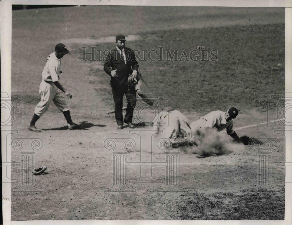 1935 Press Photo Selkirk of the Yanks 4th inning - nea06724 - Historic Images