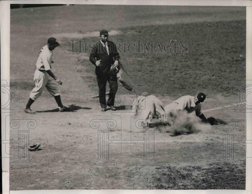 1935 Press Photo Selkirk of the Yanks 4th inning - nea06724 - Historic Images