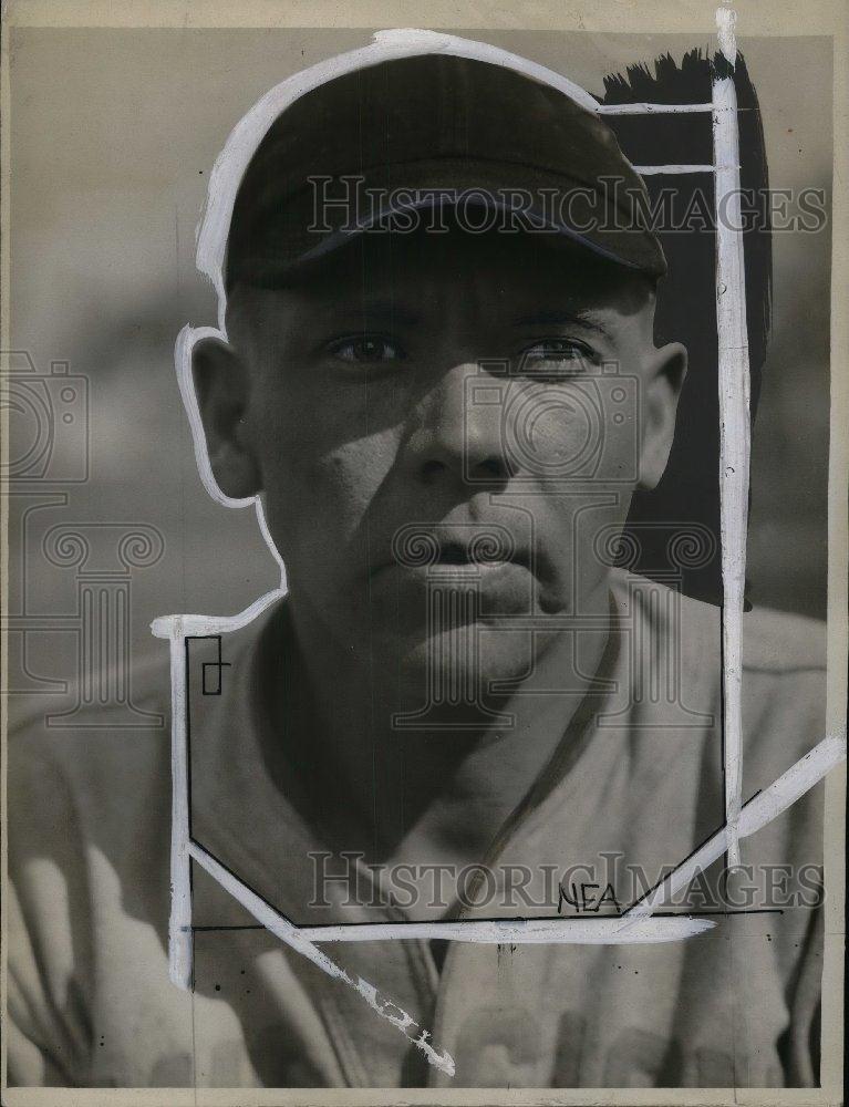 1930 Press Photo Marton "Woodchopper" Nelson, pitcher for the Tigers - nea06378 - Historic Images