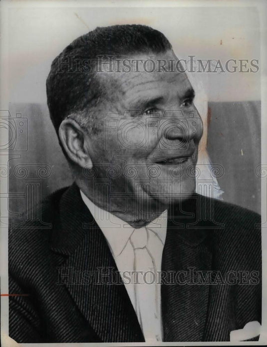 1962 Press Photo Frank Lane - nea02581 - Historic Images