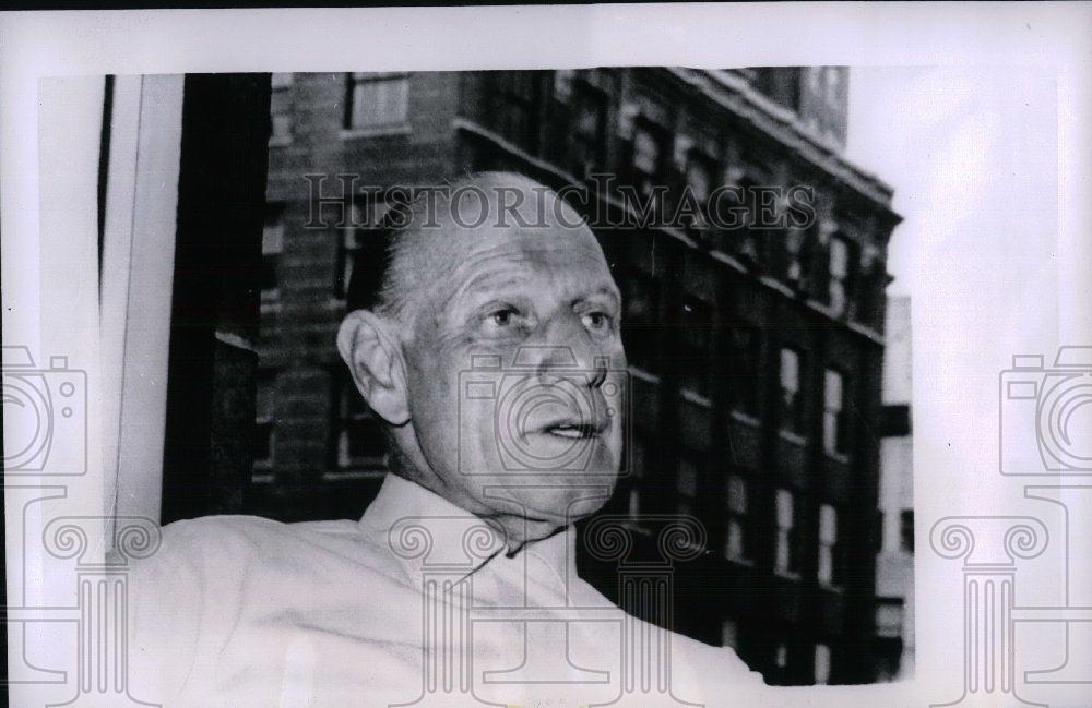 1962 Press Photo Leo Durocher, Coach of Los Angeles Dodgers - nea03609 - Historic Images