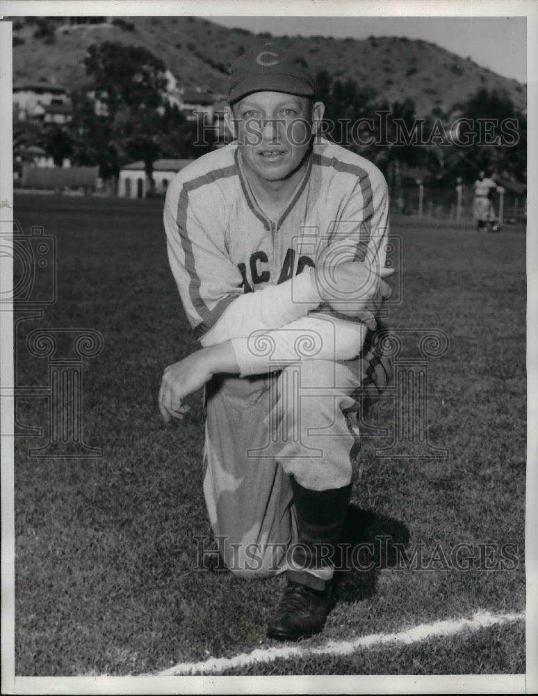 1940 Press Photo George Uhle of Cleveland Indians - nea07725 - Historic Images
