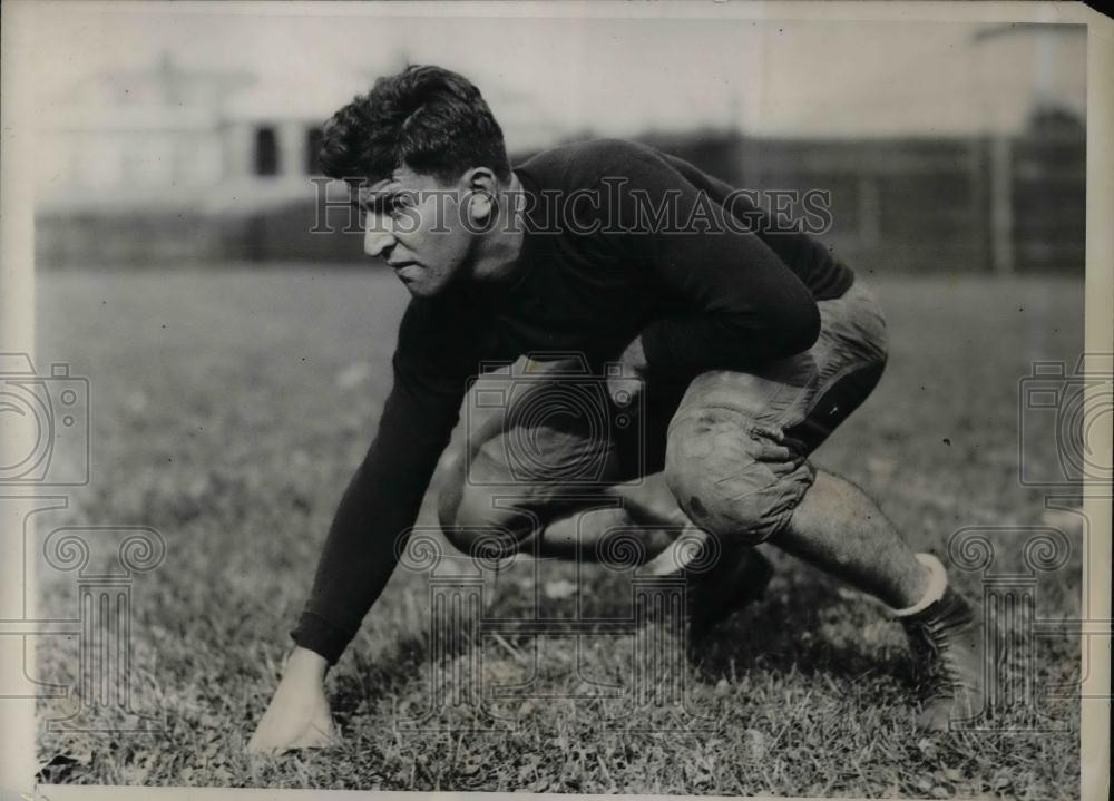 1931 Press Photo Harvard Football Candidate - nea13331 - Historic Images