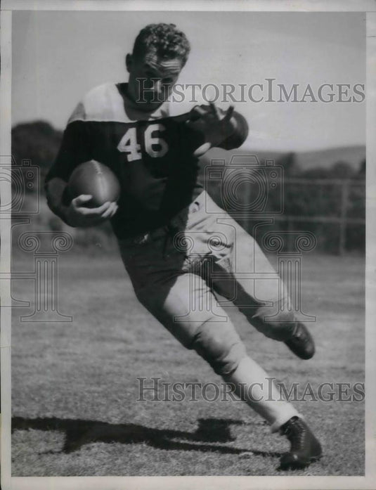 1935 Press Photo Kelly Kellog St. Marys College Football Player - nea12057 - Historic Images