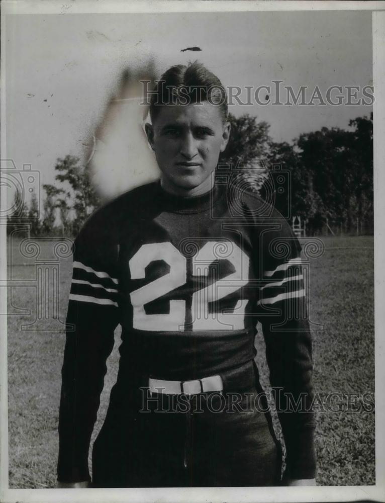 1933 Press Photo Elvin Herser Football player - nea12118 - Historic Images