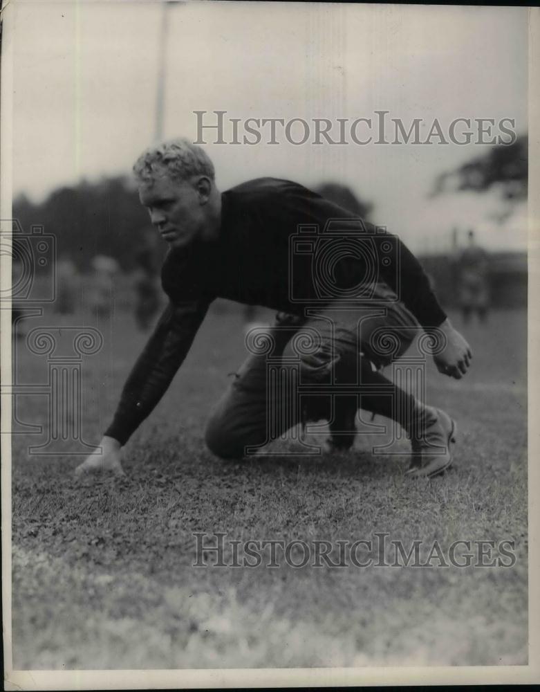 1931 Press Photo Football player of Yale University. - nea12086 - Historic Images