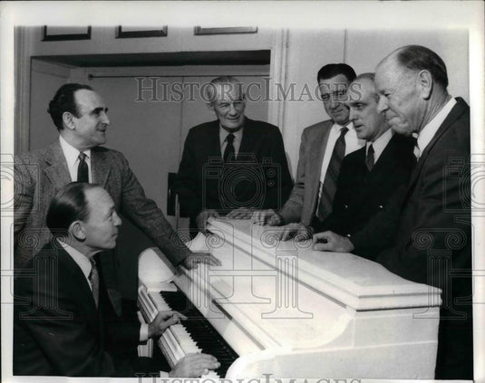 1971 Press Photo Former Brooklyn Dodgers, E. Stanky, F. Bordagaray, R. Marcuard - Historic Images