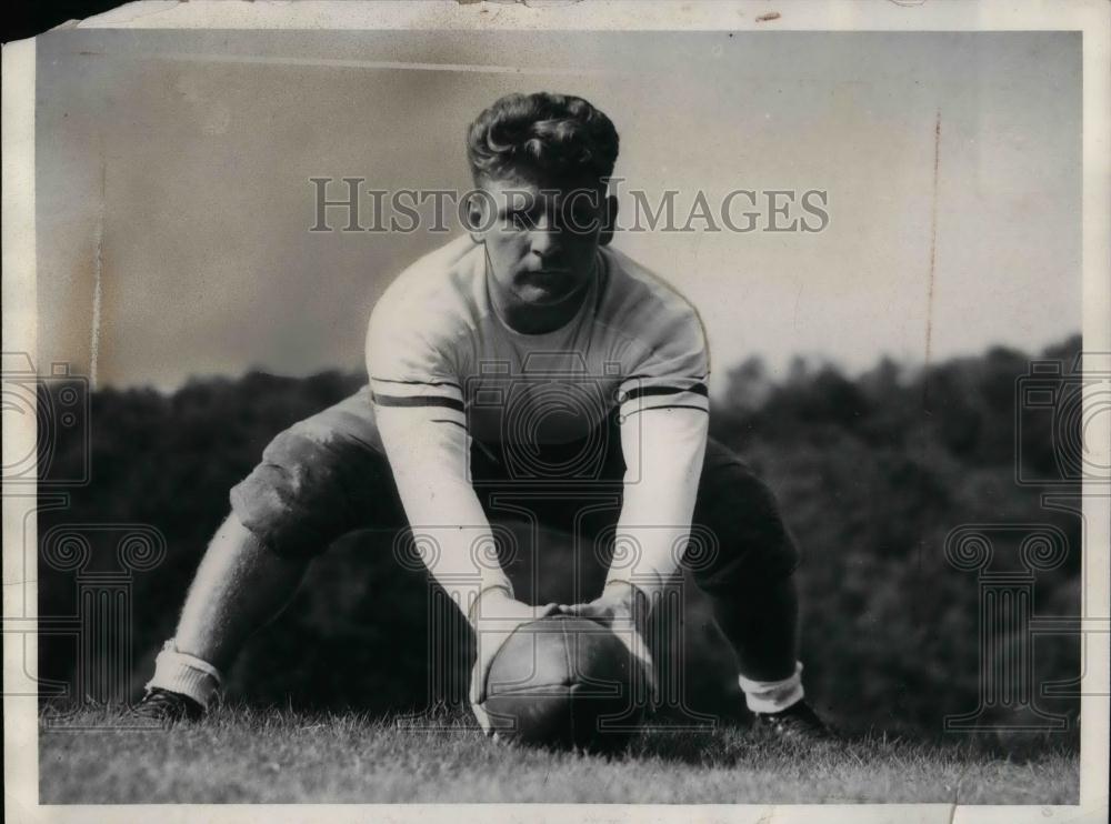 1938 Press Photo Jack Kliskey Center - nea13335 - Historic Images