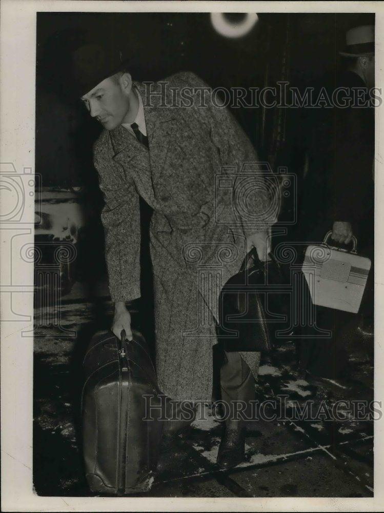 1940 Press Photo Bean Bell of the Cleveland Indians - nea07564 - Historic Images
