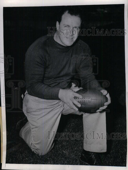 1946 Press Photo Clarence Biggie University of Wisconsin - nea08791 - Historic Images
