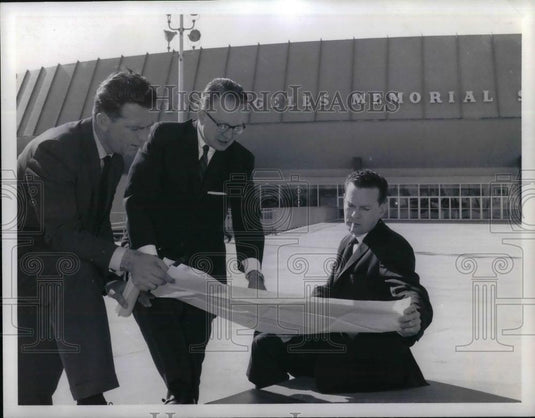 1960 Press Photo Chet Huntly David Brinkley NBC NewsTeam - nea16048 - Historic Images