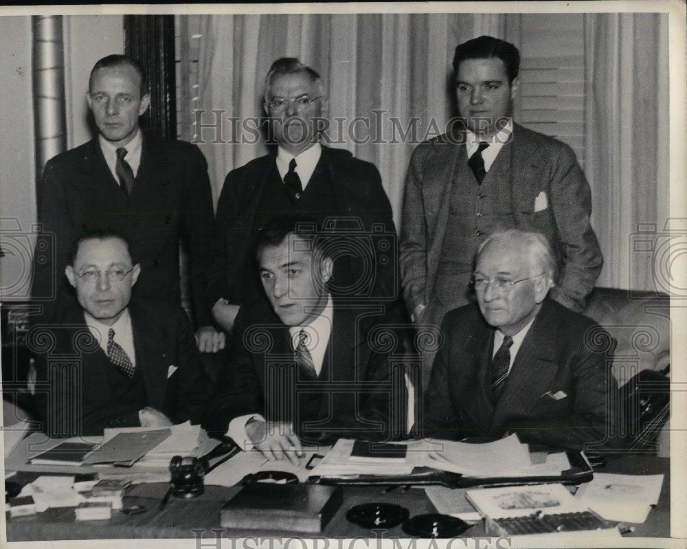 1935 Press Photo National League baseball meeting - nea10175 - Historic Images