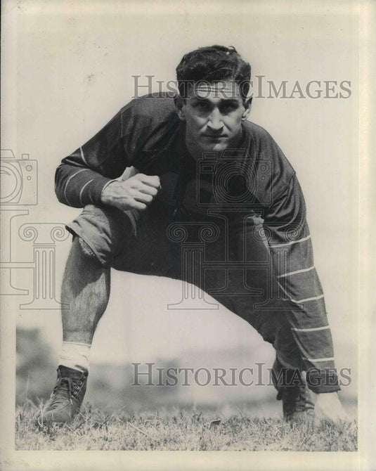 1940 Press Photo Ted Konetsky College Tackle - nea08789 - Historic Images
