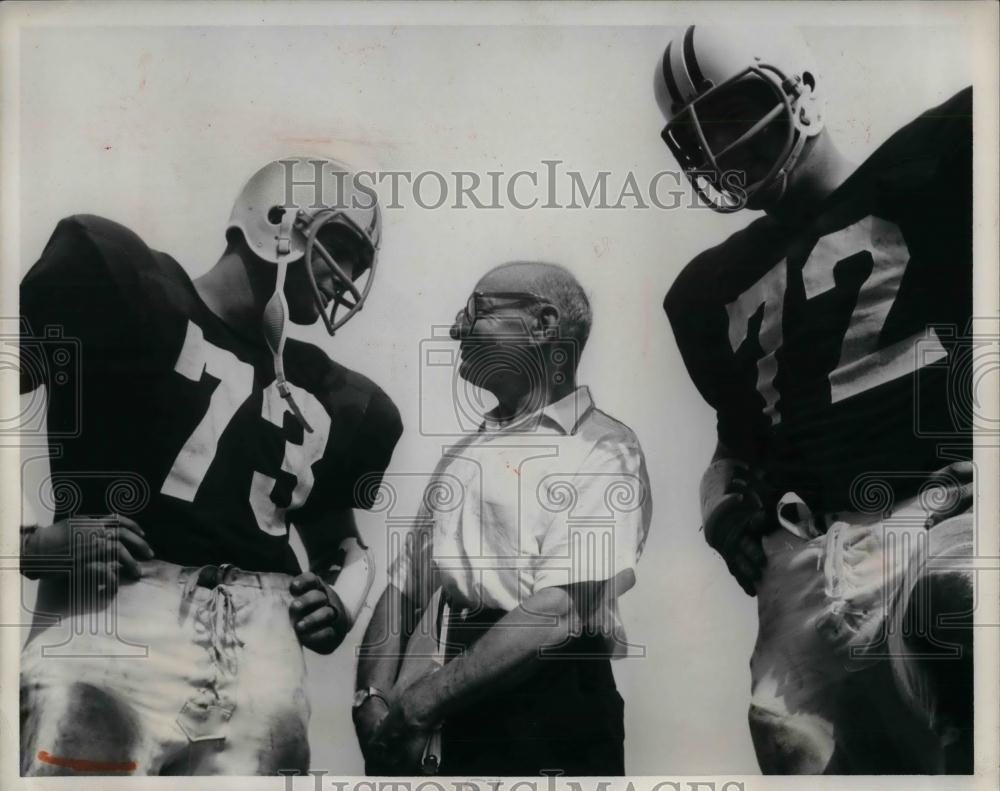 1966 Press Photo Yale University Football - nea11539 - Historic Images