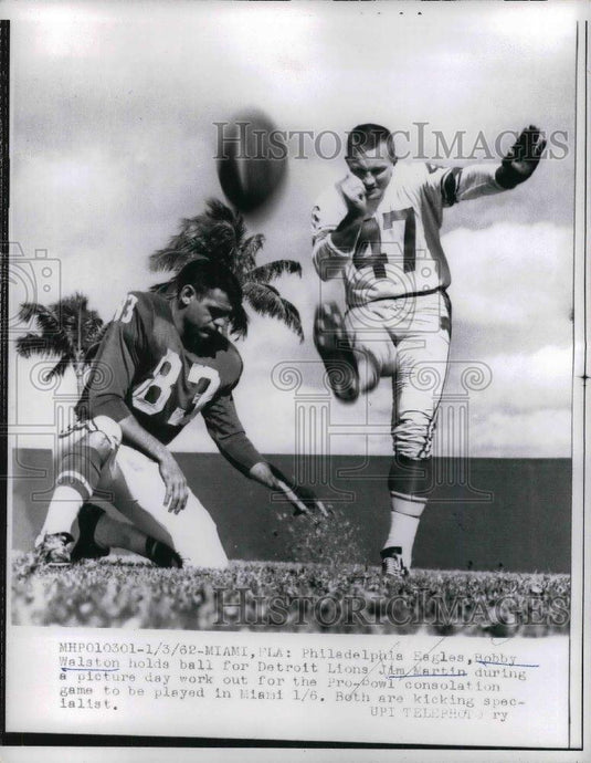 1962 Press Photo Bobby Walston, Jim Martin - nea08536 - Historic Images
