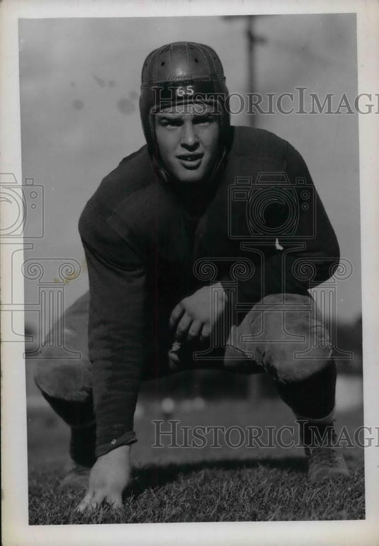 1944 Press Photo Wisconsin U guard, George Wray - nea12113 - Historic Images