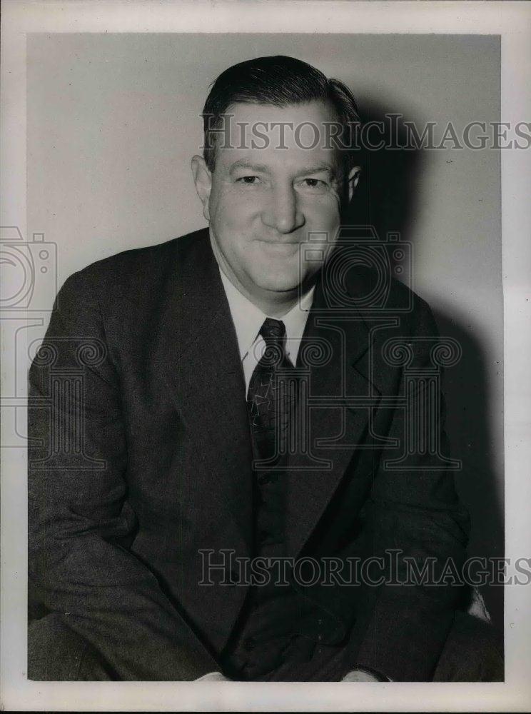 1938 Press Photo Thompson&quot;Doc&quot; Protho,Manager of Philadelphia Phillies. - Historic Images
