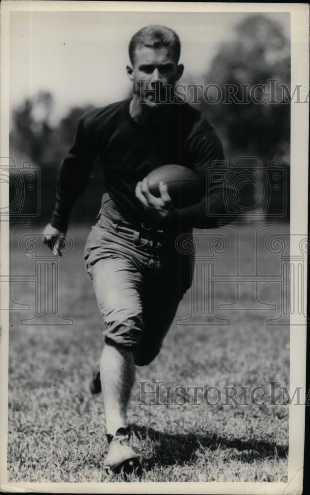 1934 Press Photo Jack Jean Halfback Football Player - nea11997 - Historic Images