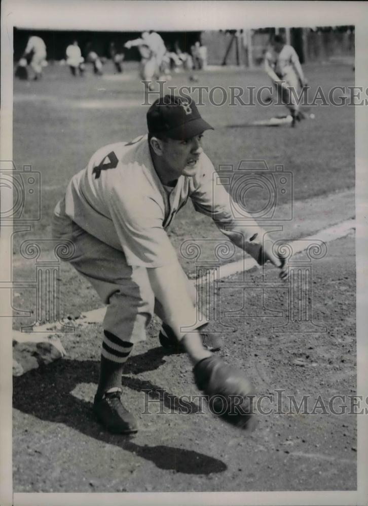 1941 Press Photo Sarasota Florida Boston Red Sox Spring Training Camp - Historic Images