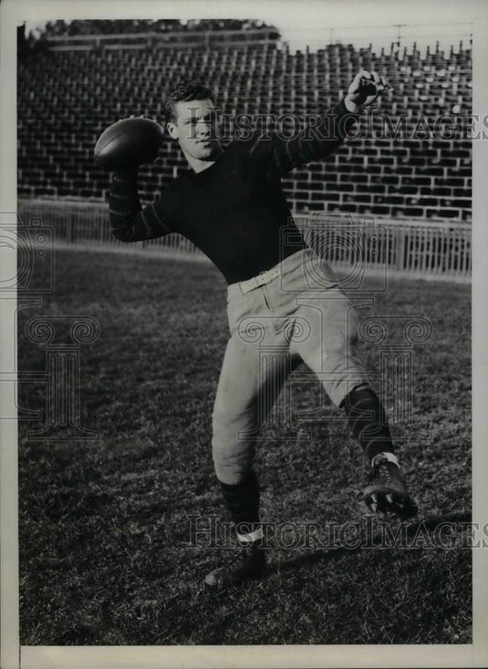 1934 Press Photo Princeton's Tigers Sumner J. Roulan-Miller Football - nea12479 - Historic Images