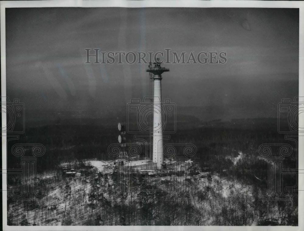 1962 Press Photo Radio Tower in West Berlin - nea16057 - Historic Images