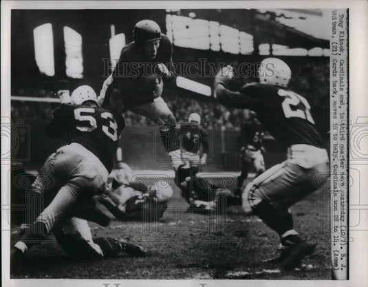 1951 Press Photo Tony Kimek and S.J. Whitman of Cardinals - nea10423 - Historic Images
