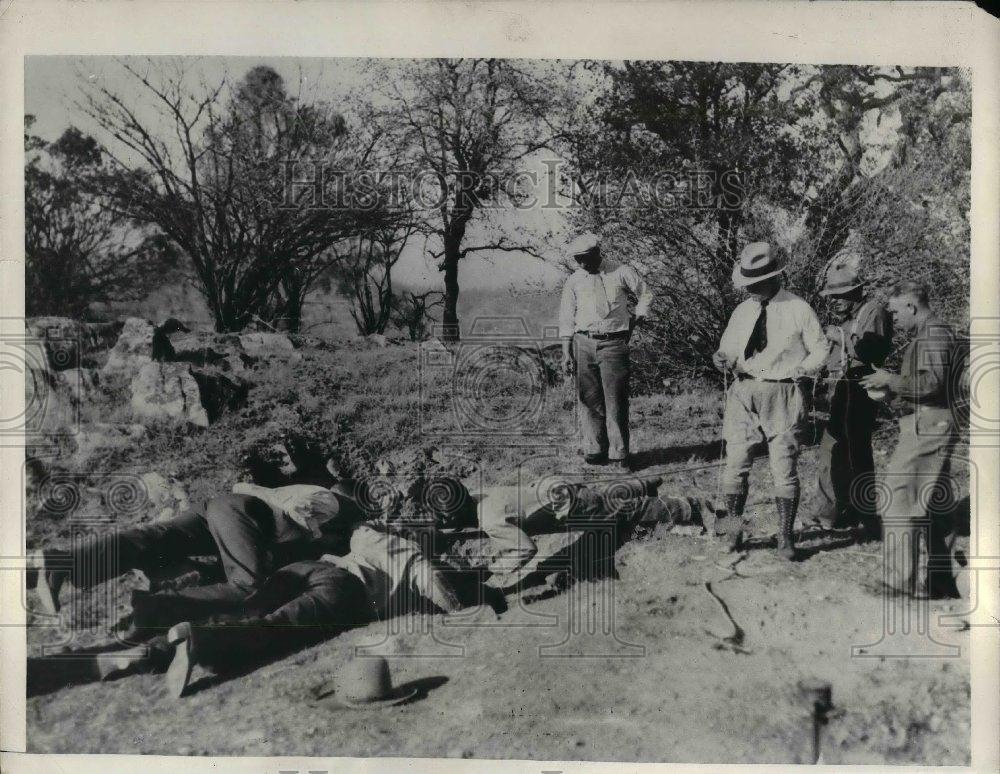 1931 Press Photo W.A.Fuller of Calif. business partner James Kipp recovered dead - Historic Images