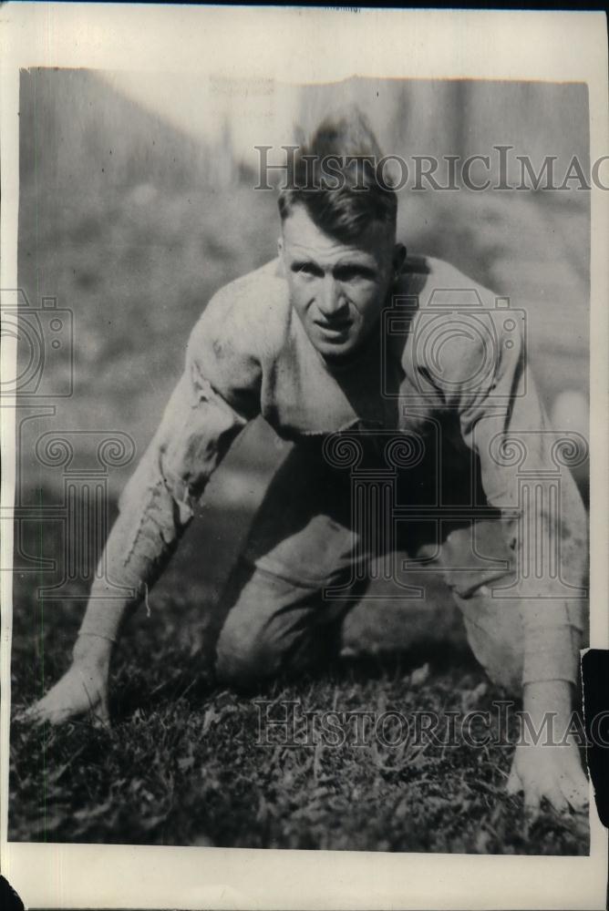 Press Photo Walter Price, End of University of Idaho Football Team. - nea12555 - Historic Images