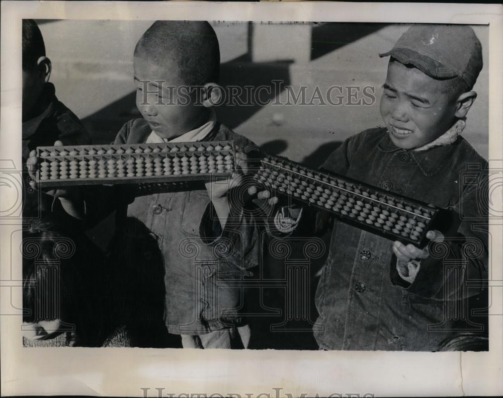 1949 Press Photo Osaka Children's Toy Band, Hirano Primary School - nea16009 - Historic Images