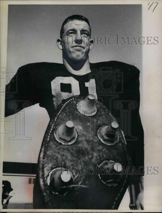 1960 Press Photo Jim Rogers Minneapolis Football Player - nea12123 - Historic Images