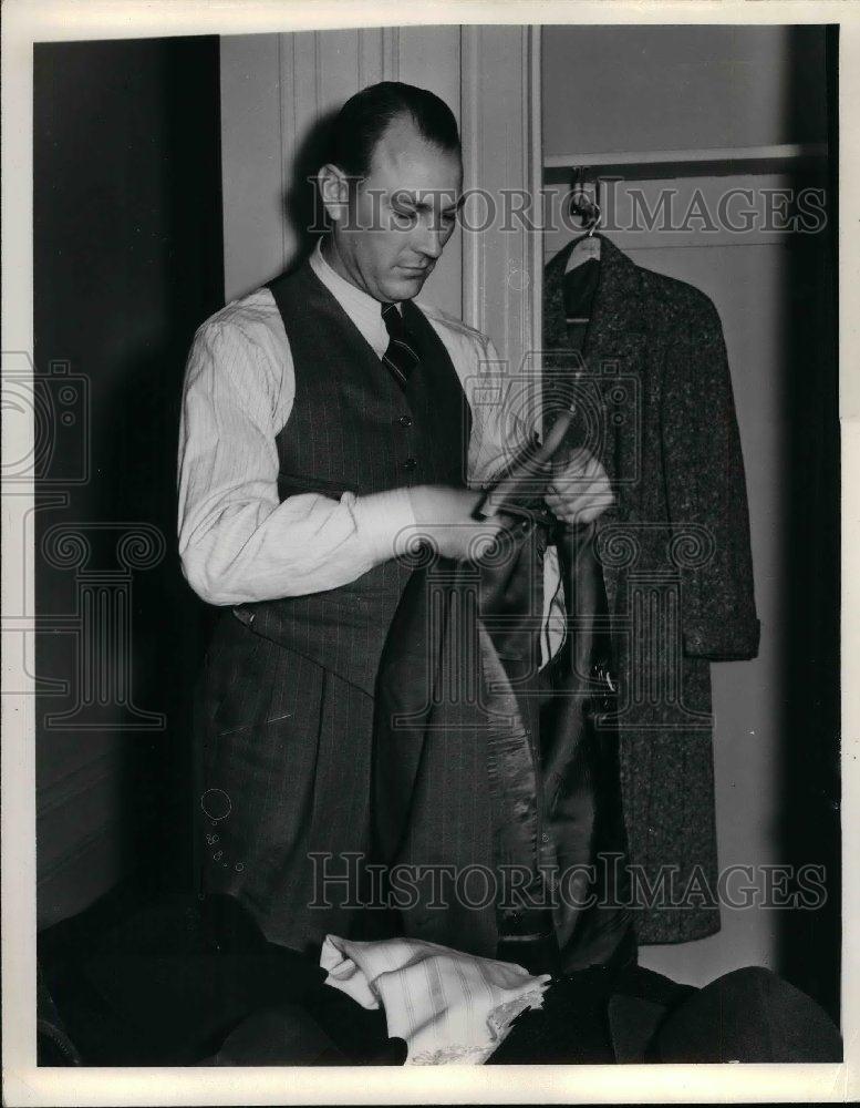 1940 Press Photo Bean Bell of the Cleveland Indians - nea07563 - Historic Images