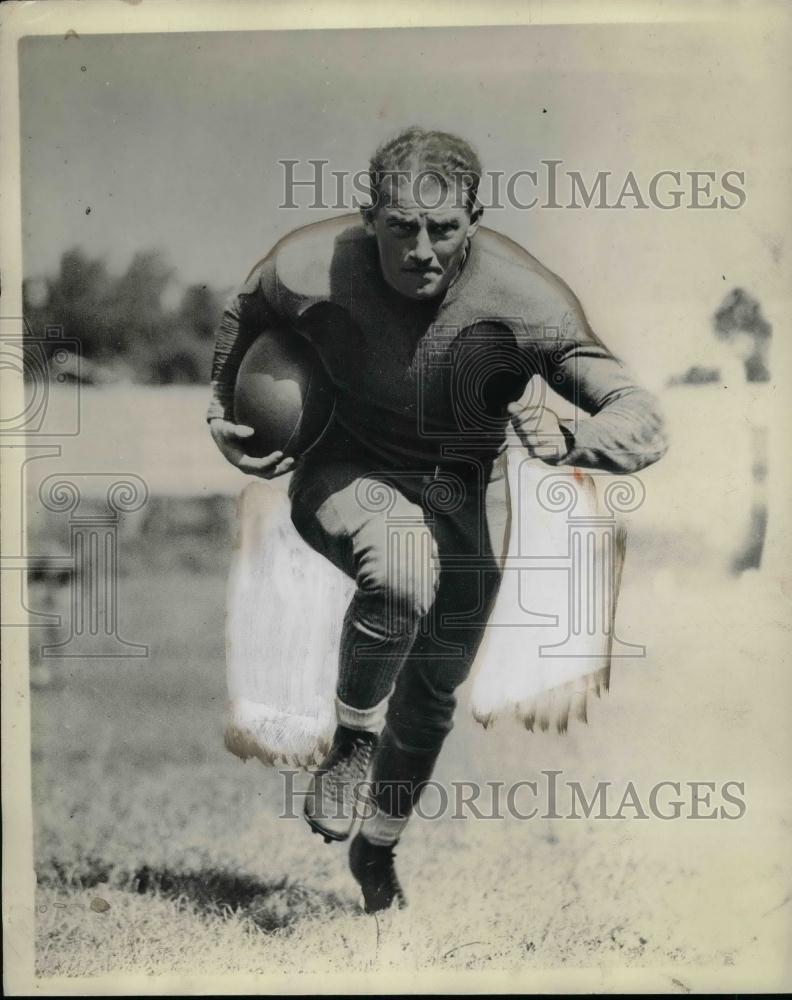 1930 Press Photo Drake University Halfback Chuck Van Koten - nea14130 - Historic Images