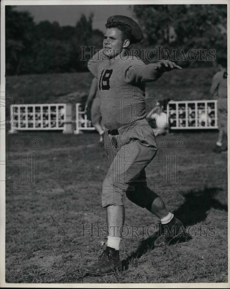 1938 Press Photo Indiana University Bill Anderson Senior - nea13935 - Historic Images