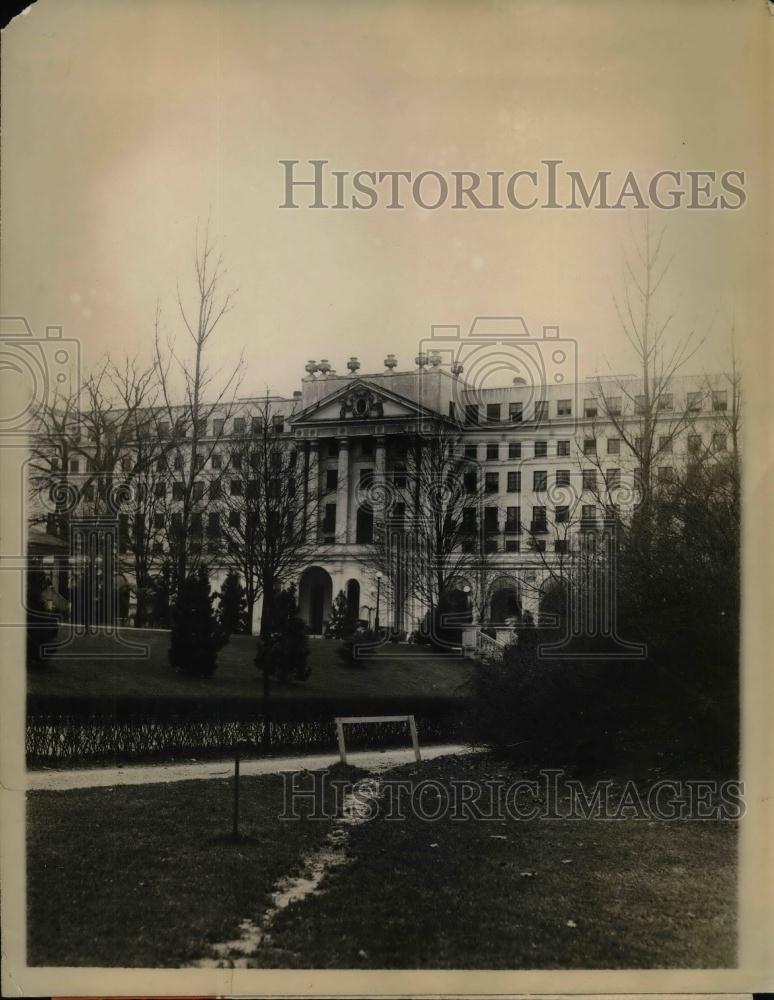 1927 Press Photo Greenbriar Hotel at White Sulpher Springs - Historic Images