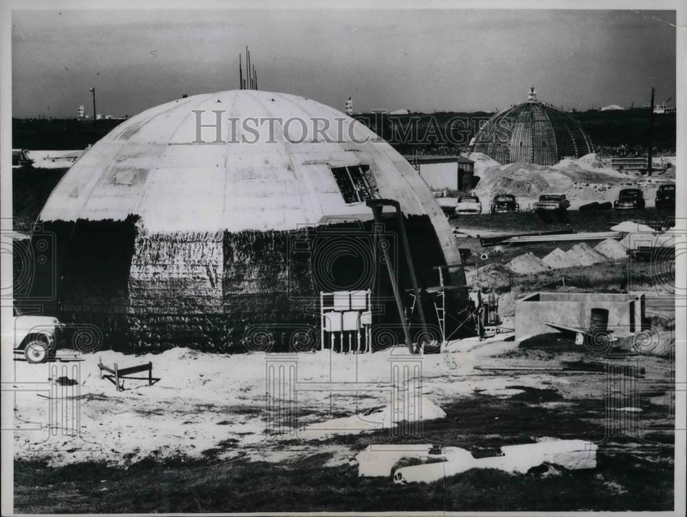 1960 Press Photo US Military Igloo Holding Equipment For Military - nea28420 - Historic Images