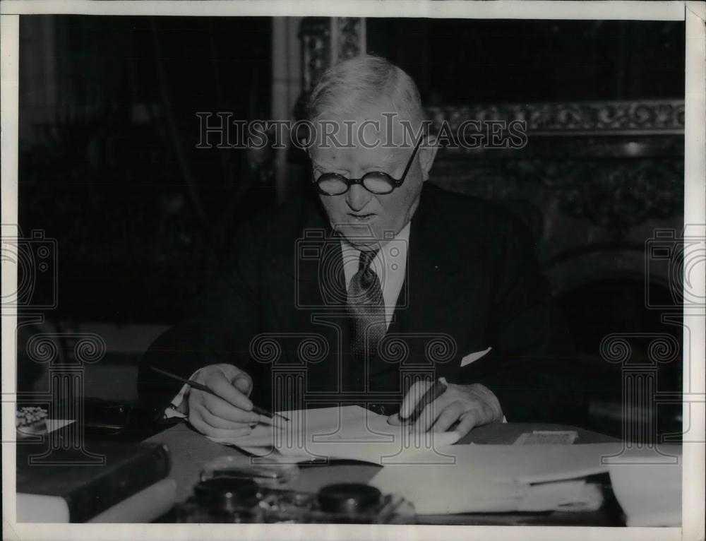 1935 Press Photo Vice President John Nance Garner - nea26719 - Historic Images