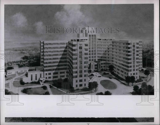 1953 Press Photo VA Medical Program Includes Hospitals Under Federal Control - Historic Images
